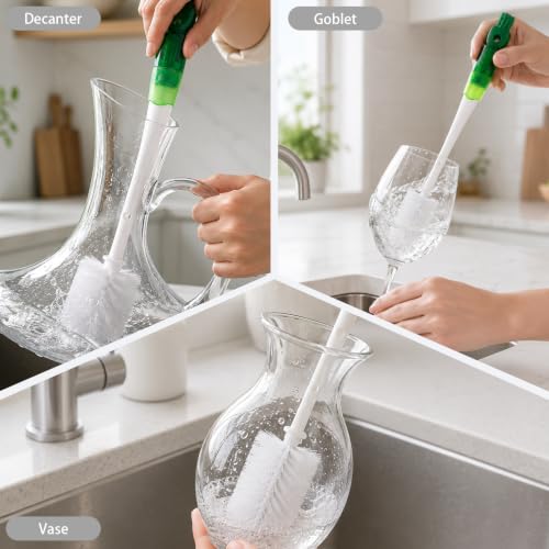 bottle brush set,Used for cleaning Straw, bottle cap and bottle