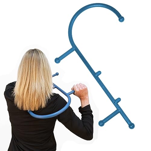 BodyMed Trigger Point Massage Tool – Handheld Massager for Back, Neck, Legs, and Shoulders – Muscle Release and Knot Remover for Discomfort Relief – Lightweight and Portable