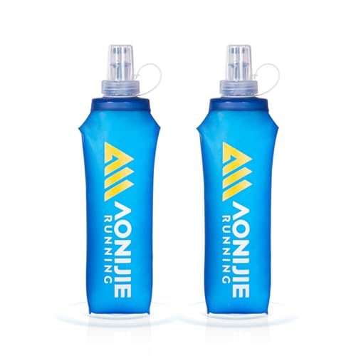 AONIJIE Running Water Bottle 2PCS Soft Flask - size: 2Pcs-500ml