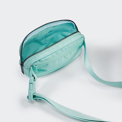 Pander Crossbody Belt Bag for Women and Men, Travel and Everyday Use - color: Pale Turquoise