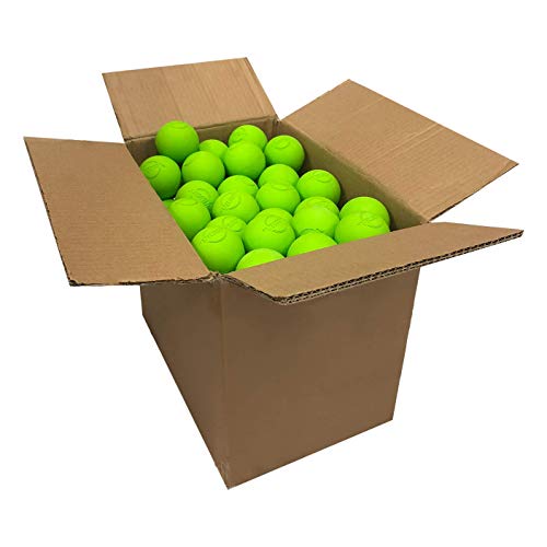Velocity Lacrosse Balls - 1, 2, 3, 6, 12, 18, 24, 36, 60 and 120 Packs - for Practice, Official NFHS and College Approved Size - color: Lime Green, size: 120 Balls, style: Practice Ball