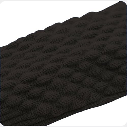 COUVER Unisex Long Leg Compression Sleeves - color: Black - Overknee, size: Medium