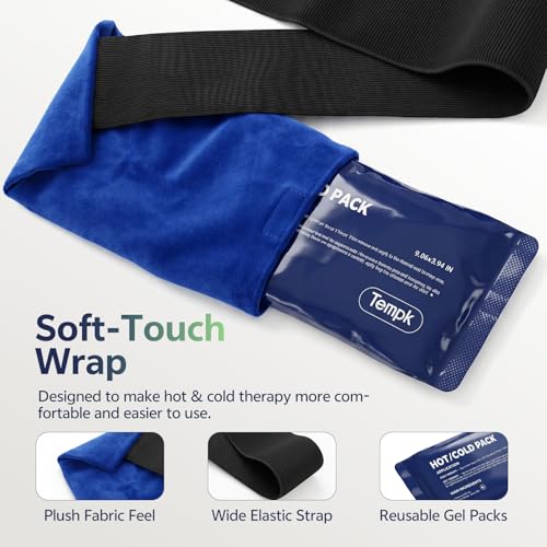 Ice Packs for Injuries Reusable Hot and Cold Therapy Pack Long Lasting Reusable Gel Wraps for Shoulder Back Knee Joint Pain Muscle Soreness and After Surgery 2pcs 300