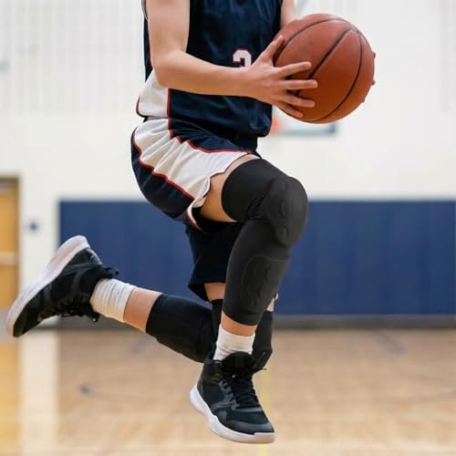 Calf Shin Guards for Adult Youth Leg Compression Sleeve Pad for Football Basketball Volleyball Soccer Protective Gear Calf Support Cuff with Anti-Slip Strip (1 Pair) - size: Youth-Small