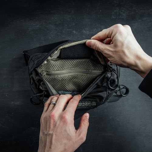 Eberlestock Bando Bag - Tactical Men's Fanny Pack w/Adjustable Waist Belt - color: Gray, size: Standard