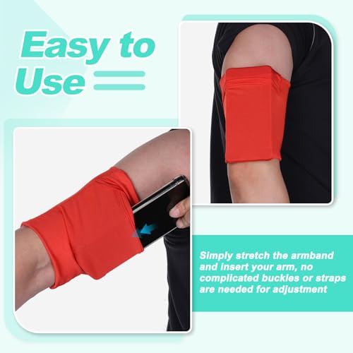 Cell Phone Armband Sleeve, Universal Sports Arm Band Starry Sky - color: Pinkish-purple