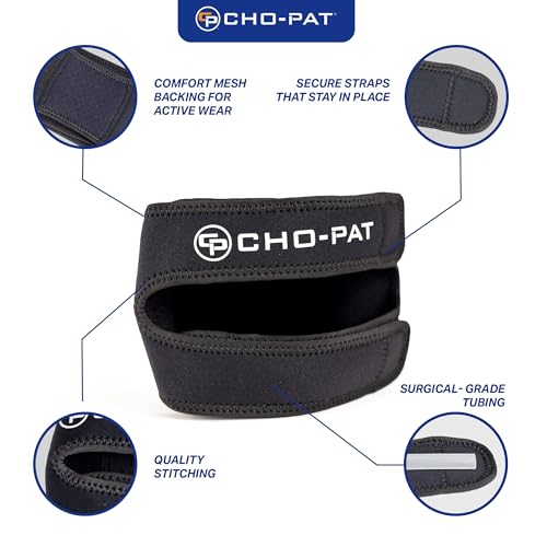 Cho-Pat Dual Action Lite, Knee Support Strap for Tendonitis, Large/X-Large - size: Large/X-Large
