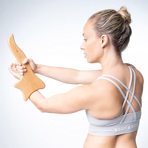 Body Back Wooden Gua Sha Massage Tool for Deep Tissue Muscle Relief Therapy - size: Gua Sha
