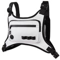 KINGSLONG Running Vest, Chest Bag for Men, Chest Pack, Hiking (F-White) - color: F-White