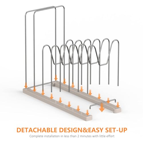Reusable Bag Drying Rack, Silicone Bag Drying Rack, Dryer Rack for Ziplock Gallon, Snack, Sandwich Bags, Bottle Dryer Rack for Cup & Glasses,Pan Lid & Cutting Board Organizer