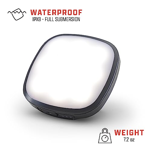 AMPEX Camping Light Rechargeable 300 Lumen White Light with Red Mode - Lock Out Switch - 200 Hour Runtime with USB-C Charging Camping Must Haves - style: 300L Rechargeable Camping Light
