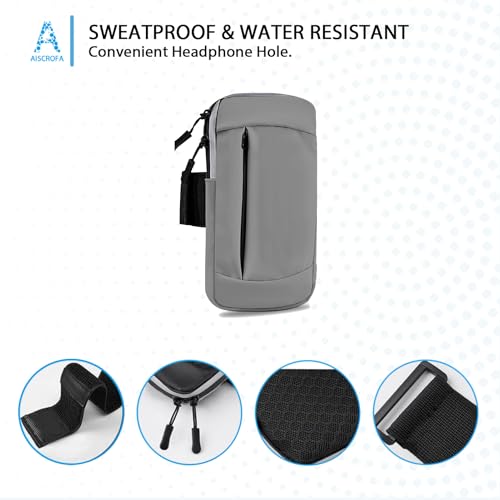 Phone Holder Arm Bands for Running Armband Small Crossbody Bags for Women Kids,iPhone 15 14 13 12 11 Pro Max Xs Xr X 6 7 8 Plus SE Mini Galaxy Ultra Edge S24 S23 Note - color: Grey