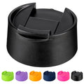 Flip Lid Replacement for Hydro Flask 12 16 18 20 32 40 64 oz Wide Mouth - color: Black 1Pack