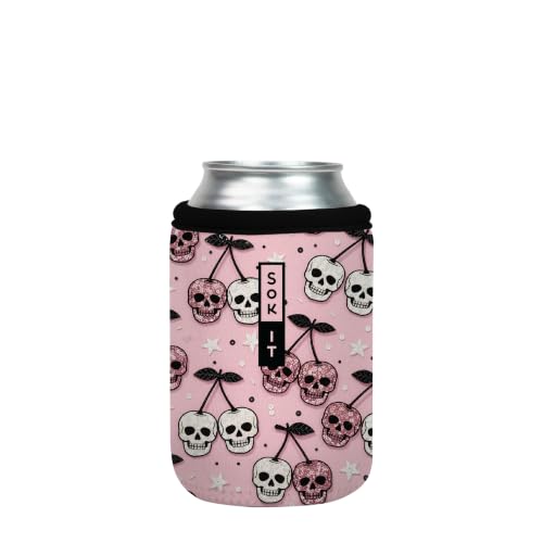 Sok It CanSok Sleeve for Beer & Soda Insulated Neoprene Cover (Bad Seed, 12oz Can Sleeve) - color: Bad Seed, size: 12oz Can Sleeve