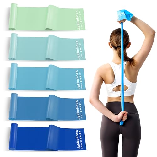 Resistance Bands for Working Out, Exercise,Physical Therapy, Yoga&Pilates - color: Gradient Blue