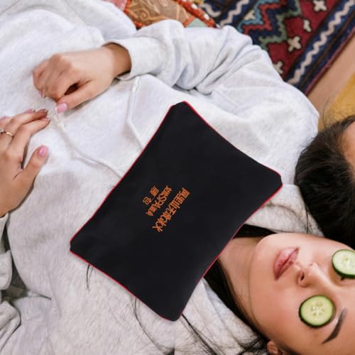 FOMIYES Microwavable Neck Shoulder Heating Pad with Mineral Sea Salt Portable Heated Neck Warmer and Waist Wrap for Muscle Relaxation and Stress Relief