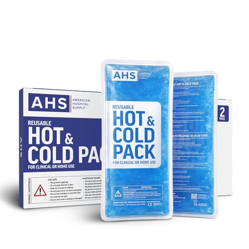 American Hospital Supply |Reusable Hot and Cold Pack 5'' x 11'' | 2 Pack - size: 2 Pack