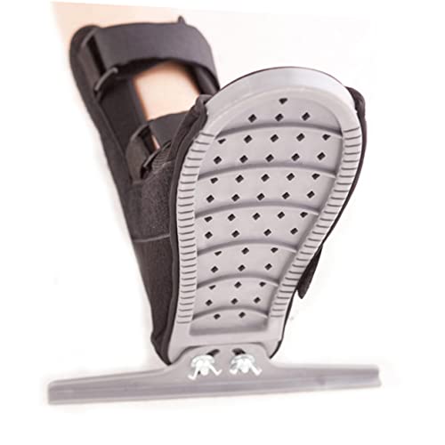 Beavorty Breathable Ankle Stabiliser Boot for Foot Sprains s Anti-rotation Design Comfortable Suitable for Ankle Rehabilitation and Foot Correction Black