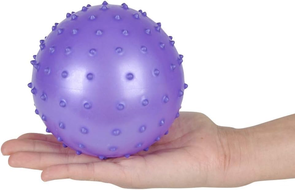 Bedwina 7-Inch Knobby Sensory Balls, Spiky Massage Stress Balls - size: 30-Pcs