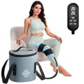 Ice Machine for Knee After Surgery w/Compression, Hip Replacement Cold Therapy Machine, Cryocuff Wrap Pack for Shoulder Recovery, ACL Cold Circulation System