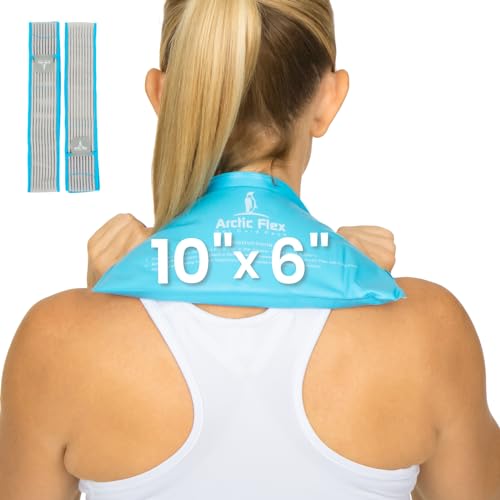 Arctic Flex Ice Packs for Injuries Reusable (10" x 6") - Flexible Hot Cold - size: Large (Pack of 1)