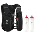 UTOBEST Running Vest Lightweight Hydration Pack 10L UTR110 - color: Black (with 2*500ML Bottles), size: ML (Chest Size:35-40inch)