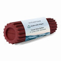 Oceanfoam Ripple Roller - Small Foam Roller for Physical Therapy (Maroon) - color: Maroon