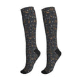 Cute Dog Compression Socks Women Men, Dog Lover Gift - color: Doberman