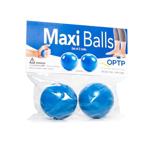 OPTP Maxi Balls Self-Massage Ball Set – Small Massage Balls, 2 1/8"DIA - size: 2 Count (Pack of 1)