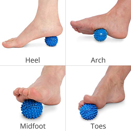 Body Back Foot Star® Massage Ball for Plantar Fasciitis Relief & Recovery - style: Two-Pack