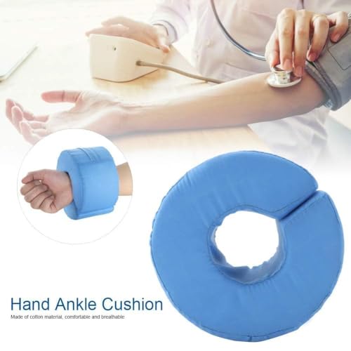 2 PCS Foot Elevation Pillows, Blue Hand Ankle Foam Cushion Leg Hand Lifting Pillow Stabilizer with Ankle Heel Elevator Wedges Foot Support Pillow