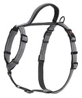 Halti Dog Walking Harness | Size L, Black | Ideal for Puppy Walks - color: Black/Grey, size: Large