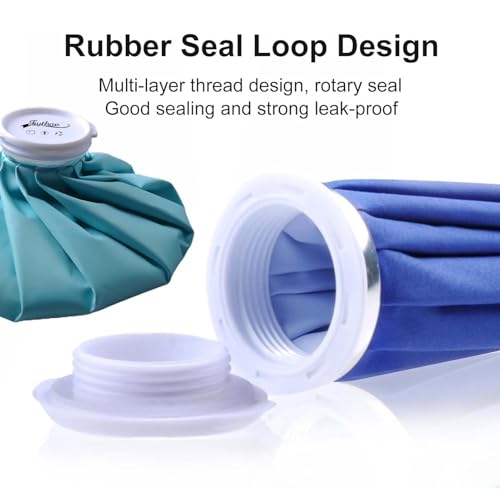 Ice Pack, Ice Bags for Injuries Reusable 2Pcs, 11" Ice Bags Hot Water Bag for Hot & Cold Therapy and Pain Relief, No-Leak Elastic Breathable Ice Bag - style: 11" Mixed
