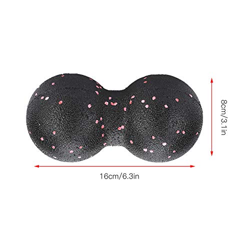 Peanut Massage Ball Roller, 16x8cm Double Lacrosse Ball - color: Camouflage, size: 16x 8cm double balls