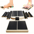 Portable Wooden Slant Board for Calf Stretching Squats Calf Stretcher Pilates Physical Therapy Equipment Adjustable Incline Board for Knees Ankle Heel Feet Leg