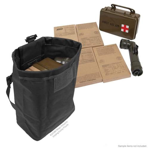 Maxpedition Mega Rollypoly Folding Dump Pouch - color: Black