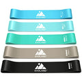 Resistance Bands Set, Workout Bands with Handles, 5 Levels - color: Blue