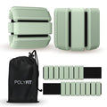 Polyfit Wrist & Ankle Weights - Wearable Weights for Women, Yoga & Pilates - color: SAGE