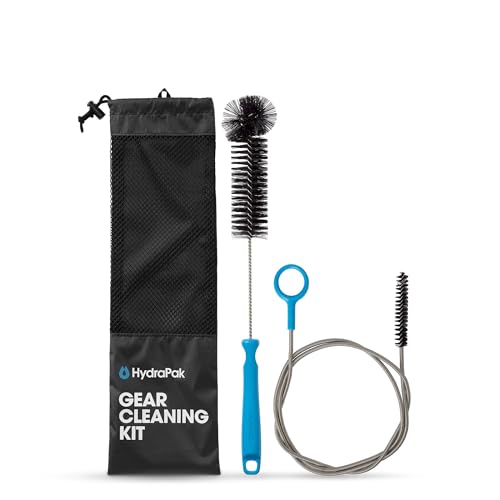 HydraPak Gear Cleaning Kit Bristle and Wire Tube Brush Set