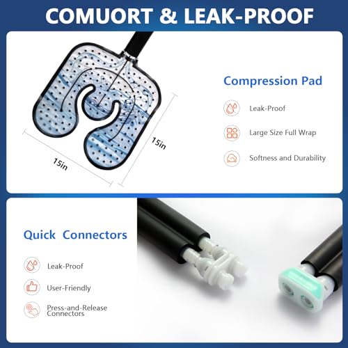 Programmable Timer Ice Machine for Knee After Surgery w/Quiet Pump