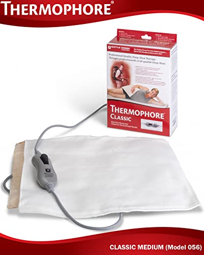 Thermophore Classic Moist Heat Pack, Designed to Deliver Intense Moist Heat to Relieve Pain, Muscle Cramps and Stiffness, Stimulates Circulation to Promote Healing, Medium, 14" x 14" - size: Medium