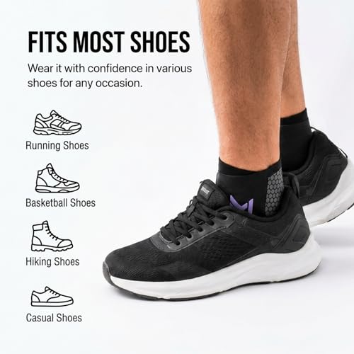 LAMKHOO 2-Pack Ankle Brace for Women & Men – Adjustable Lace-Up Stabilizer with Compression Straps for Sprain Recovery, Sports & Daily Support