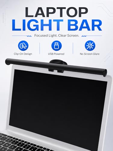 Laptop Monitor Light Bar with Clip USB LED Task Lamp No Screen Glare - size: For Laptop