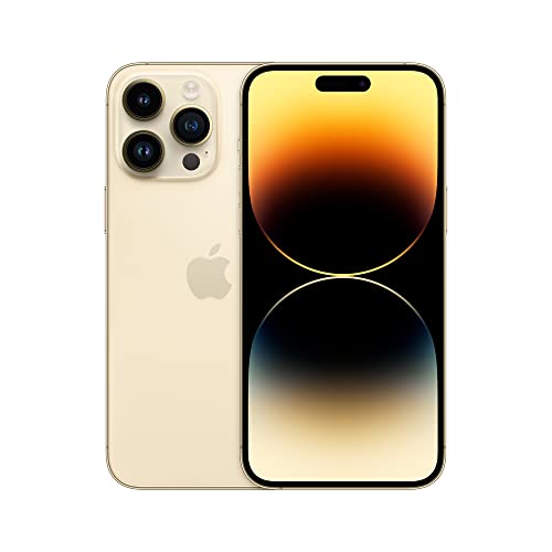 Apple iPhone 14 Pro Max, 256GB, Gold - Locked to Boost Mobile (Renewed) - color: Gold, size: 256GB