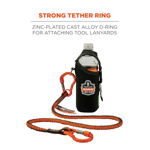 Ergodyne Squids 3775 Water Bottle Holder Attachment,Black - size: Small
