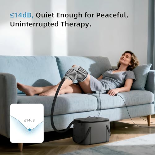 Ice Machine for Knee After Surgery, Cold Therapy Machine w/Programmable