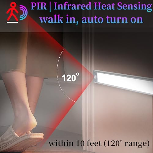 Bundles: Including 2 Pack Ultra-Bright 70LED Motion Closet Lights