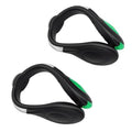 LED Shoes Clip Lights, USB Charging Clip On Shoe Lights, Safety Night Running Gear for Walking Jogging Biking Cycling Biking Accessories - color: Green