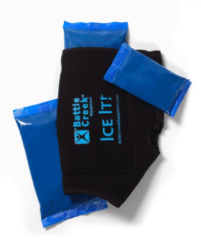 Cold & Hot Therapy System Ice Pack Wrap for Ankle, Elbow and Foot - Ice It! MaxCOMFORT™ (Ankle/Elbow/Foot Design; 10 ½” x 13”) - F30514 - size: 1 Count (Pack of 1)