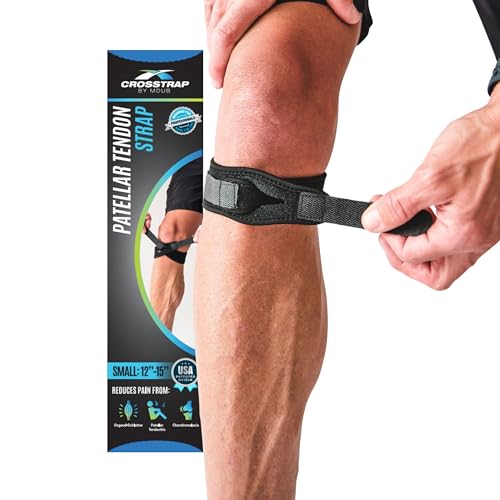 Stabilizing Patella Knee Strap | Patella Tendon Brace for Running, Cycling, Hiking, and Sports | Pain Relief and Support, Knee Stabilizer Brace For Exercise - size: 1 Strap (Small)